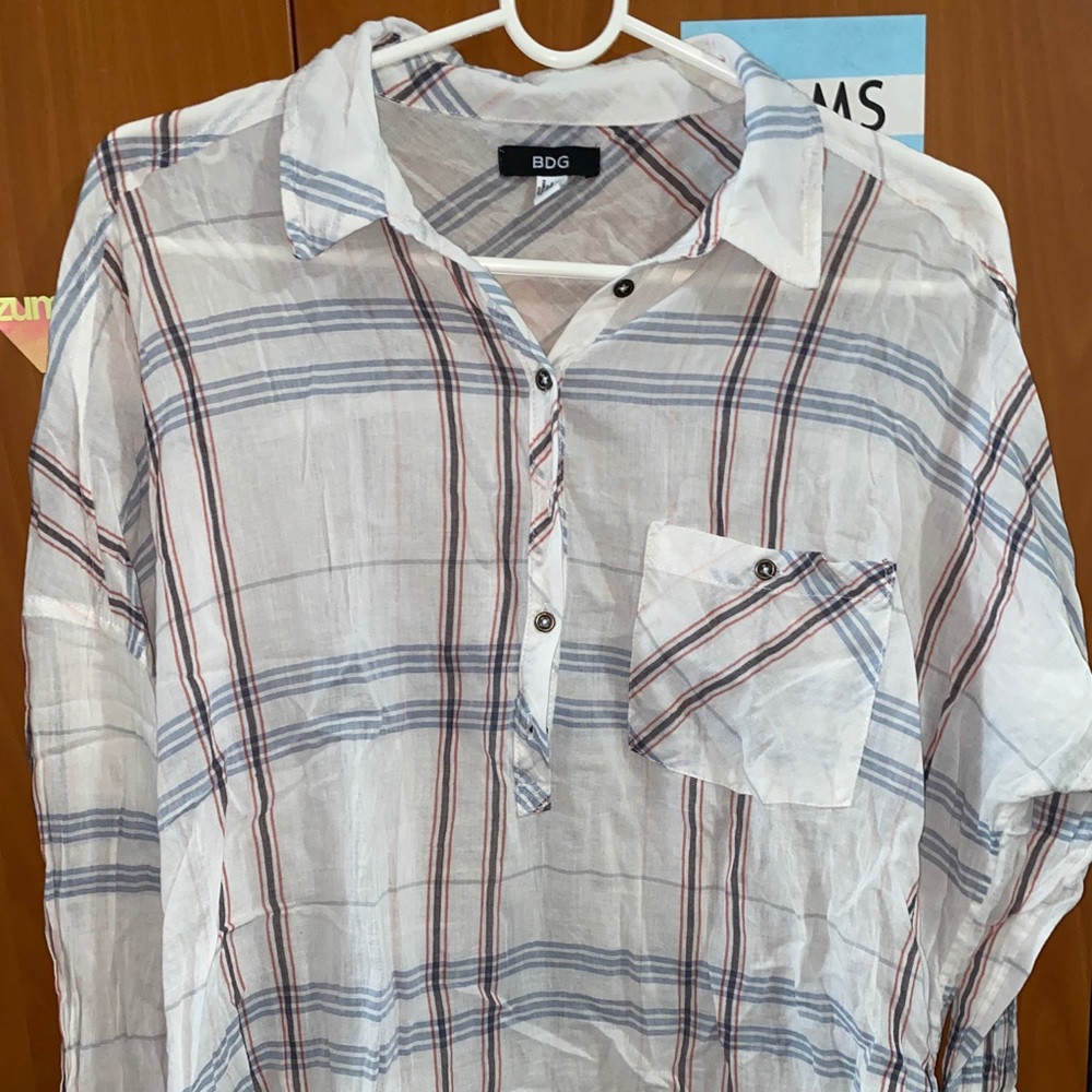 BDG oversized flannel